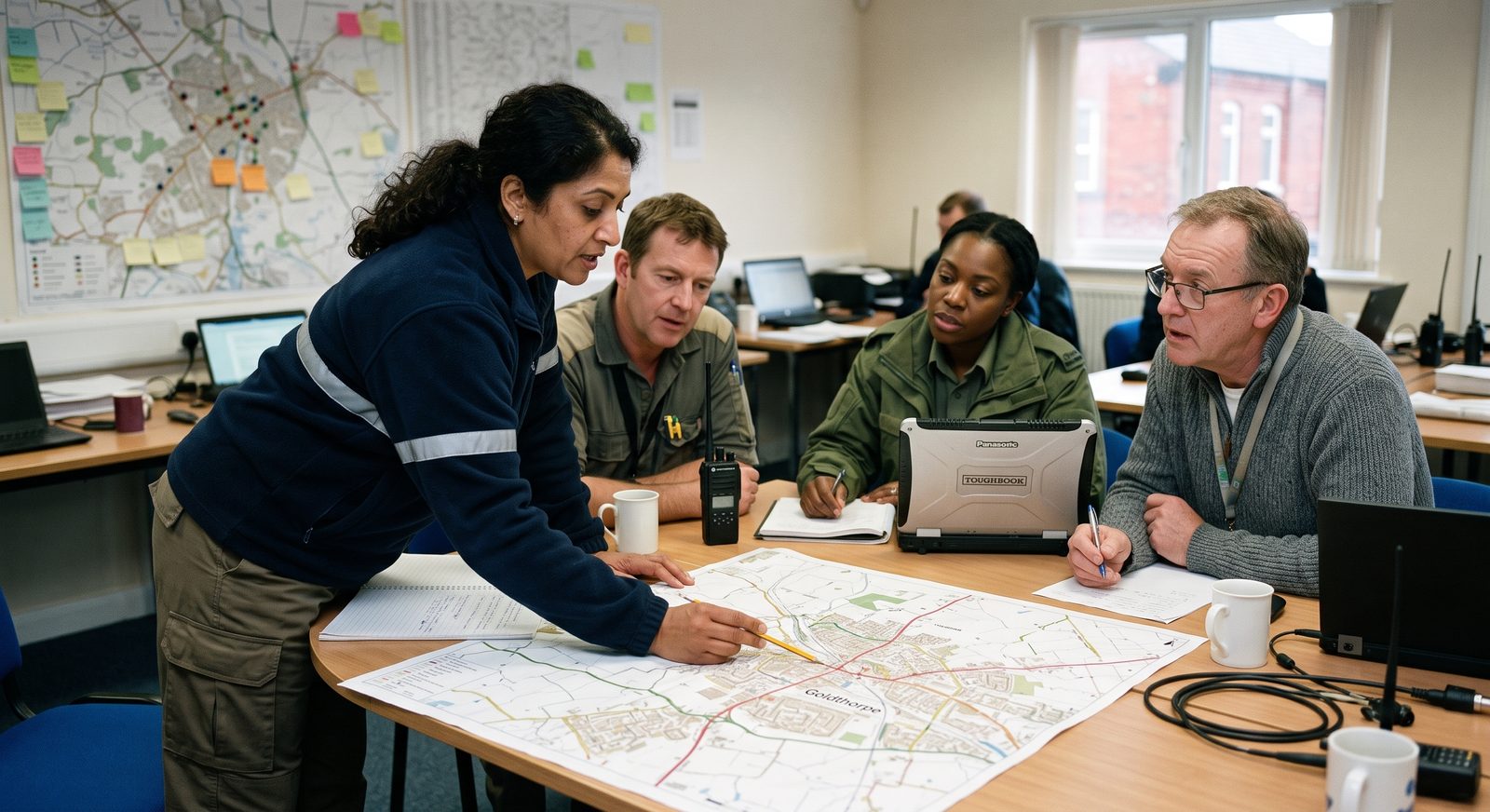Incident room planning